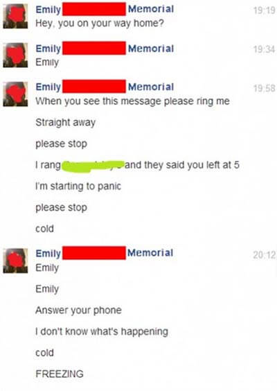Moje mrtvá přítelkyně mi psala na Facebook My Dead Girlfriend Keeps Messaging Me darktown.cz creepypasta