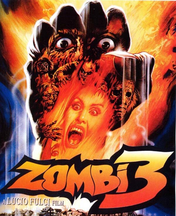 Zombie Flesh Eaters 2 Zombi 3 recezne review gore horror film movie darktown.cz creepypasta fulci